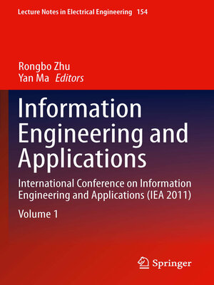 cover image of Information Engineering and Applications